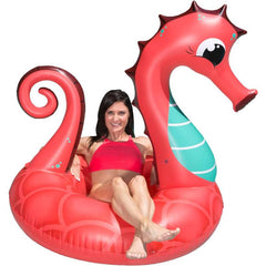 POOLMASTER Poolmaster 87158 Coral Seahorse Tube Float - 48 inches