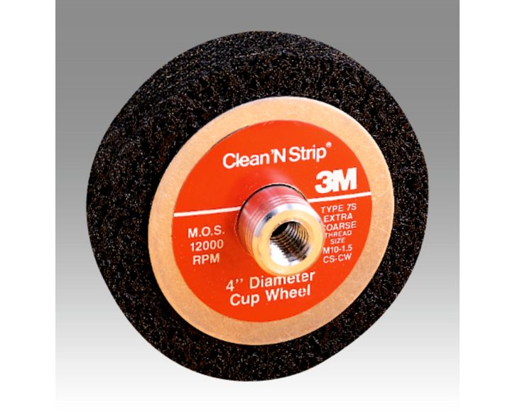 SCOTCH-BRITE SCOTCH-BRITE 7000120564 Clean and Strip Cup Wheel 4 in