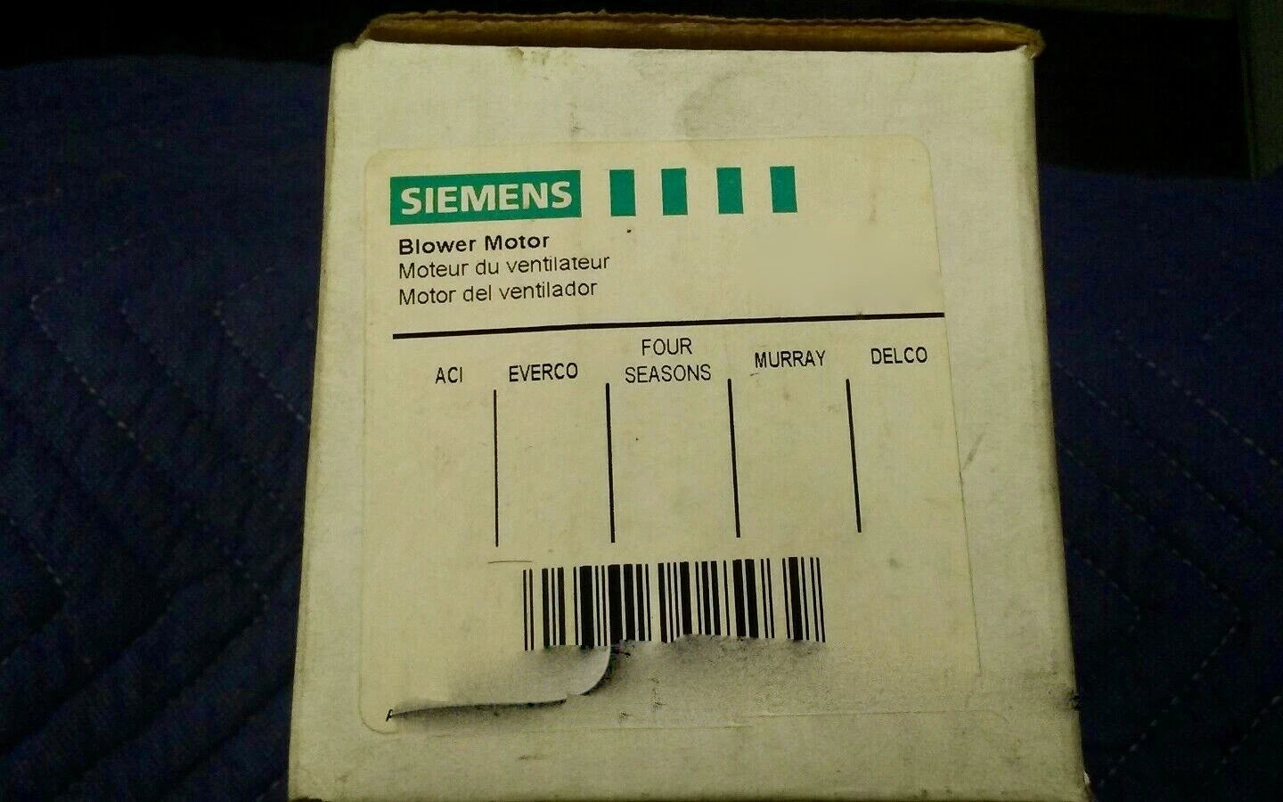 SIEMENS SIEMENS PM374 DC Blower Motor