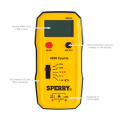 SPERRY INSTRUMENTS SPERRY INSTRUMENTS DM6260 Digital Multimeter