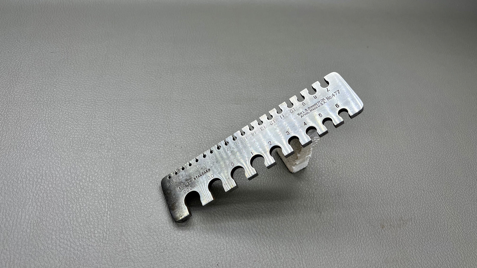 STARRETT STARRETT 477 Wire Gauge Pin Punch Hacksaw Blade