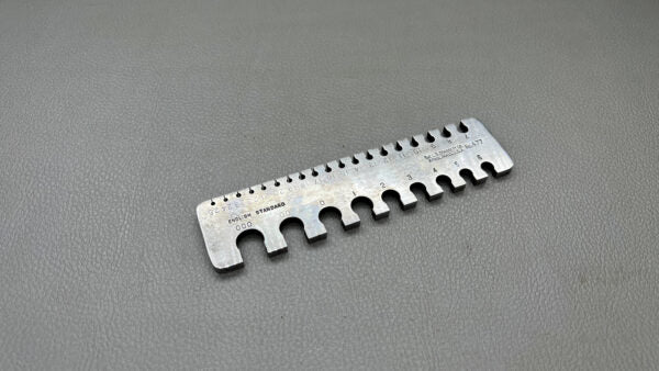 STARRETT STARRETT 477 Wire Gauge Pin Punch Hacksaw Blade