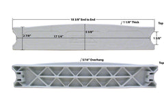 SR SMITH SR Smith LTDF-101-R Econoline Plastic Ladder Tread