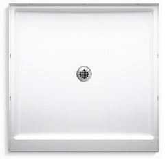 STERLING HVAC Sterling 72151100-0 Ensemble 42 in. x 42 in. Shower Base with Center Drain in White