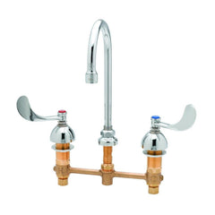 T&S BRASS T&S Brass B-2866-05-LF15 Two Handle Widespread Bathroom Sink Faucet in Chrome Plated