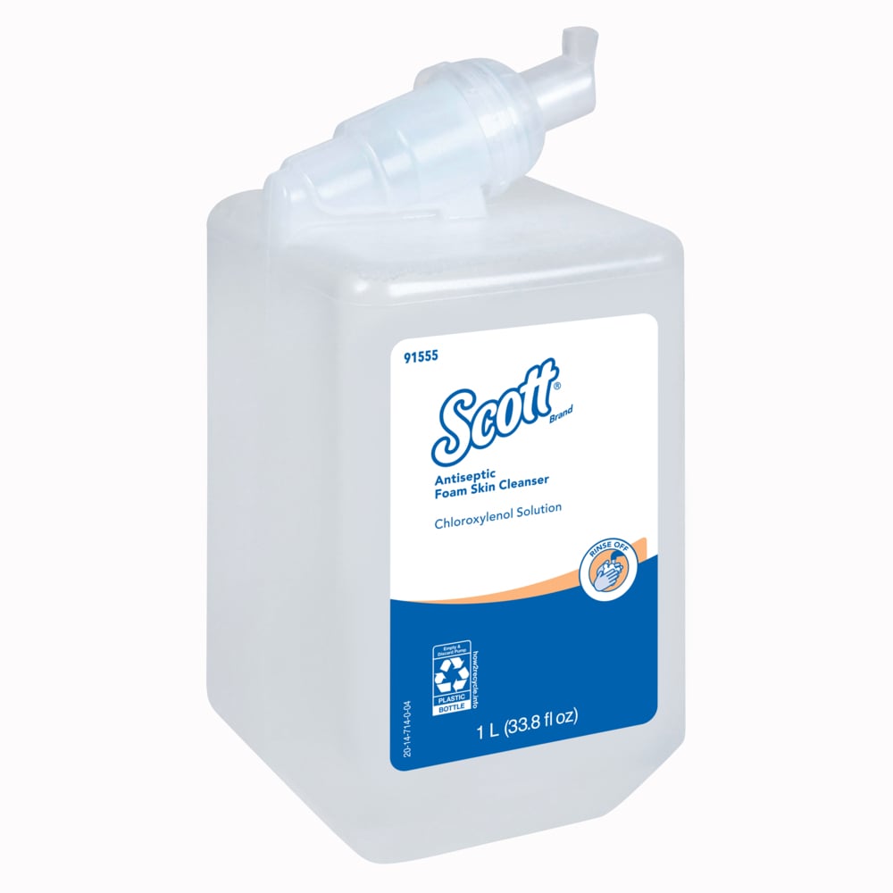 KIMBERLY-CLARK KIMBERLY-CLARK 91555 KIMBERLY-CLARK Scott Antiseptic Foam Skin Cleanser 1.75% 1000 mL