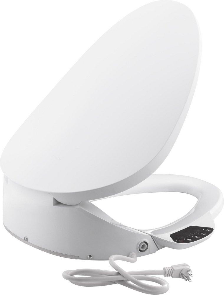 KOHLER Kohler 4108-0 C3 230 Elongated Closed Front Toilet Seat with Cover in White
