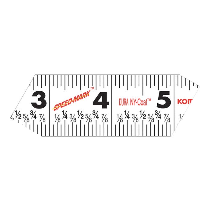 KOMELON KOMELON SM5412 Gripper SpeedMark Tape Measure