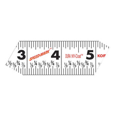 KOMELON KOMELON SM5412 Gripper SpeedMark Tape Measure