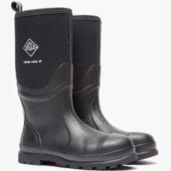 MUCK MUCK CSCT-000-BLK-100 Chore Cool Steel Toe Tall Boot