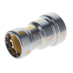 MUELLER STREAMLINE Mueller Streamline CP01049G 1 x 3/4 Carbon Steel Press Fittings - Gas - Coupling P x P