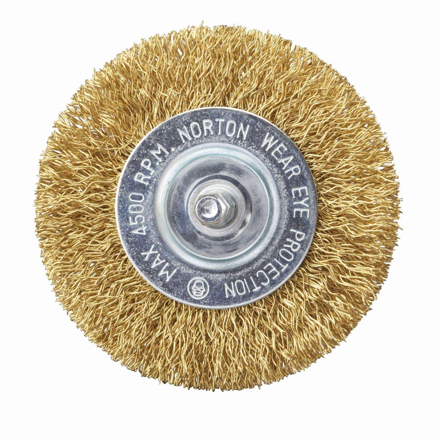 NORTON Norton 70184609156 3-in Coarse Crimped Wire Wheel