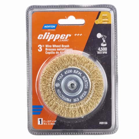 NORTON Norton 70184609156 3-in Coarse Crimped Wire Wheel
