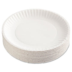 AJM AJM AJMPP9GRAWHPK Paper Plates 9 Diameter Pack of 100