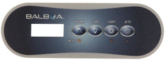 BALBOA WATER GROUP Balboa Water Group 17475 TP240W Keypad Overlay