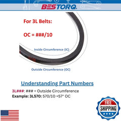 BESTORQ BESTORQ 3L300 V-Belt
