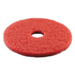 BOARDWALK BOARDWALK BWK4014RED Red Buffing Floor Pads, 14-inch, 5/Case