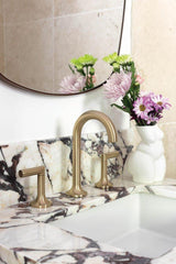 BRIZO Brizo 65375LF-GLLHP Odin Two Handle Widespread Bathroom Sink Faucet in Luxe Gold