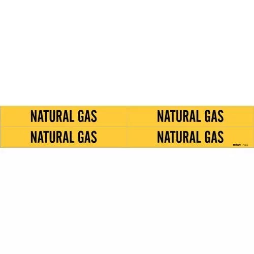 BRADY BRADY 79236 Natural Gas Pipe Marker