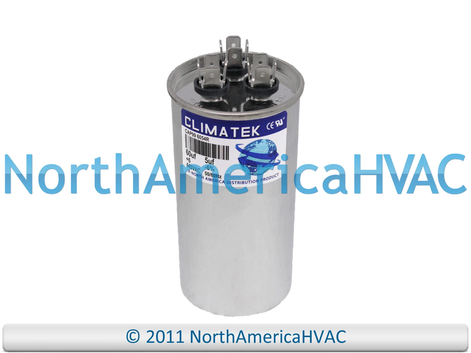CARRIER CARRIER P291-6053RS Run Capacitor 60/5 MFD Replacement MPN