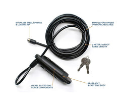 CCL CCL CL3M Rodeo Cable Lock