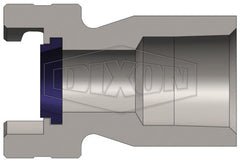 DIXON VALVE Dixon Valve P4F4 Pneumatic Quick Disconnect Coupling 1/2 Female NPTF