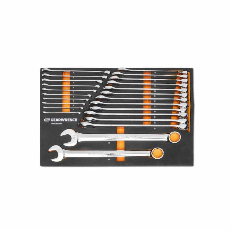 GEARWRENCH Gearwrench GWMSCWL12MM 24-pc Metric Wrench Set 6-29mm