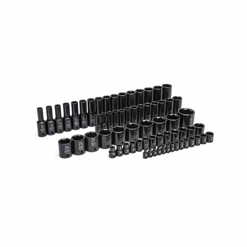 GEARWRENCH GEARWRENCH GWMSISKMM 66-Piece Metric Impact Socket Set