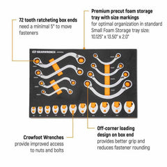 GEARWRENCH GEARWRENCH GWMSSRWSAE Wrench Set