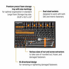 GEARWRENCH Gearwrench GWMSBBS02 97-piece Bolt Extractor Set