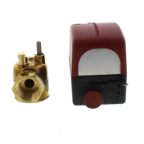GRUNDFOS Grundfos 97627417 3/4 NPT UP-ZV 2-Way Normally Closed Zone Valve with End Switch