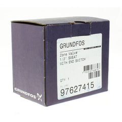 GRUNDFOS Grundfos 97627415 1/2 Sweat UP-ZV 2-Way Normally Closed Zone Valve with End Switch