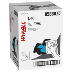 KIMBERLY-CLARK Wypall 05860 Powerclean L40 Dry Wiper Towel 200 Sheets