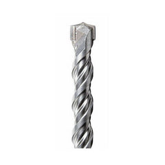 BLACK & DECKER Irwin 322026 SpeedHammer Plus 2-Cutter Hammer Drill Bit, 3/8 in, 3/8 in SDS-Plus/Straight Shank, 10 in D Cutting, Carbide Cutting Edge, 12 in OAL