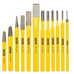 BLACK & DECKER Stanley STANL-16299 Punch and Cold Chisel Set, 3/8 to 5/8 in Chisel, 1/16 to 5/16 in Punch