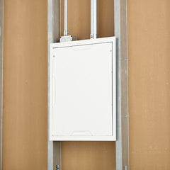 LEGRAND Wiremold WMPAC526FCW In-Wall Storage Box with Flange and Cover 19 Inch Length x 19 Inch Width