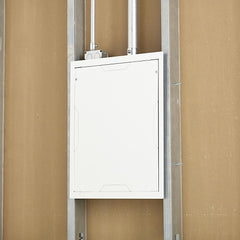LEGRAND Wiremold WMPAC526FCW In-Wall Storage Box with Flange and Cover 19 Inch Length x 19 Inch Width