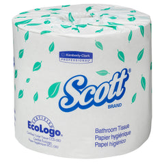 KIMBERLY-CLARK Kimberly-Clark 48040 Scott Standard Roll Toilet Paper 550 Sheets Per Roll, 40 Rolls Per Case