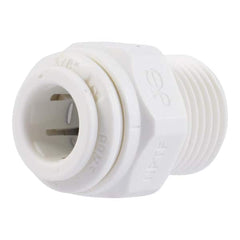 LID CORPORATION LID CORPORATION PP010822W 1/4 Push-Fit X NPTF Polypropylene Male Connector