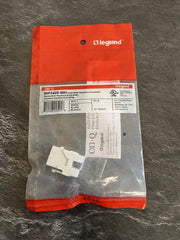 LEGRAND ONQ WP3425WH 6P6C RJ25 Keystone Connector - White