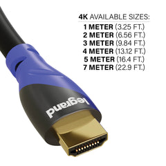 LEGRAND ONQ AC4K4MBK 4K Premium High Speed HDMI Cable 4m