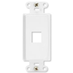 LEGRAND ONQ WP3411-BK 1-Port Decorator Outlet Strap - Black