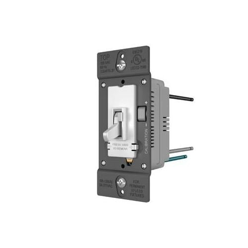 LEGRAND Pass & Seymour TSD4FBL3PW Toggle Slide Dimmer Switch 120/277 VAC