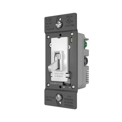 LEGRAND Pass & Seymour TSDCL303PW Dimmer Switch 120 VAC 1 Pole 3-Way/Preset