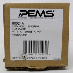 PRECISION ELECTRIC MOTOR SALES Precision Electric Motor Sales 1000235-130 Replacement Motor