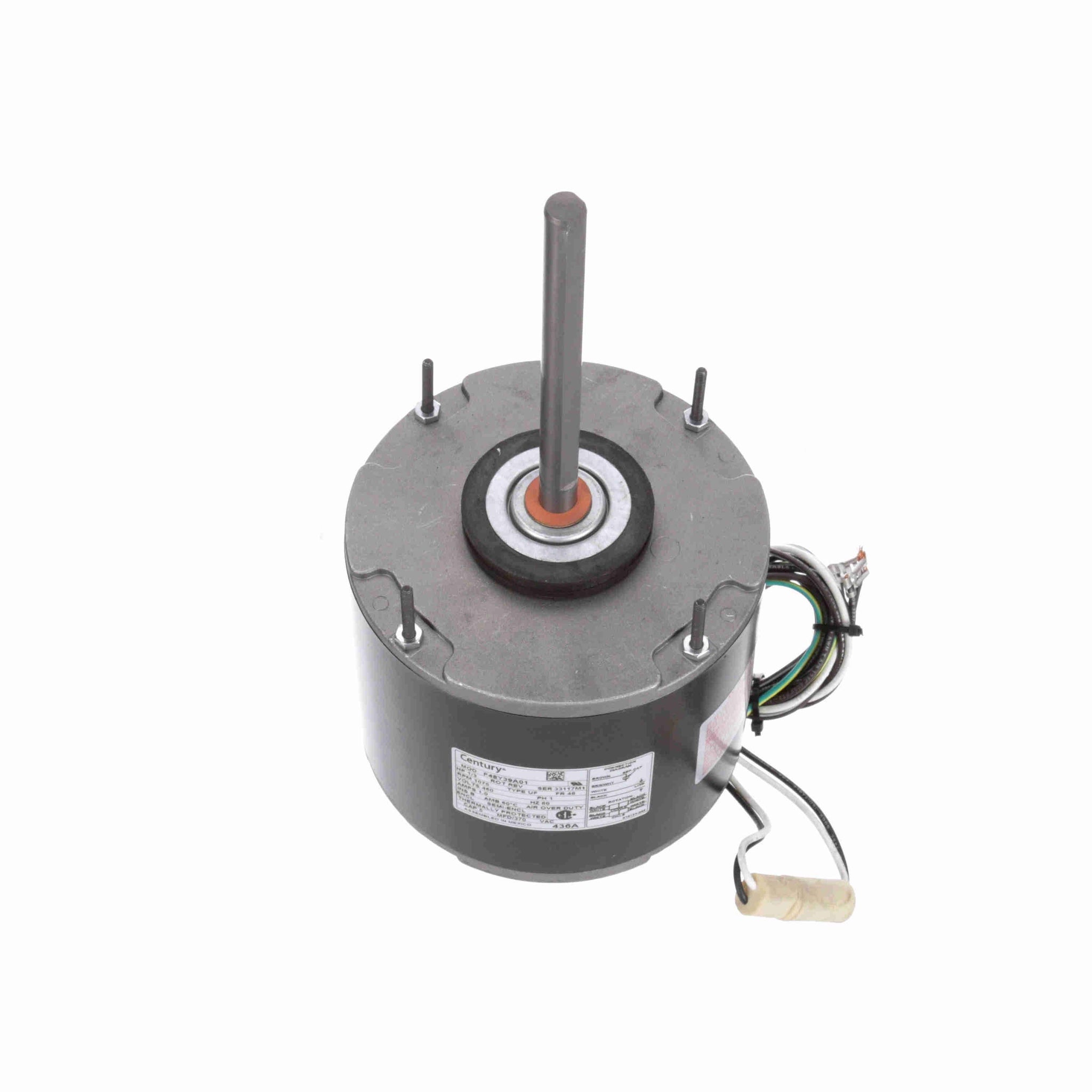 CENTURY MOTORS CENTURY MOTORS U436 Condenser Fan Motor 1/3 HP 460 Volts Replacement MPN