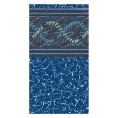GLI POOL PRODUCTS GLI POOL PRODUCTS 05-1526OV-CON-UB-52-SHK - 15' X 26 1/2' OV 52IN UNIBEAD CONCORD ABG LINER