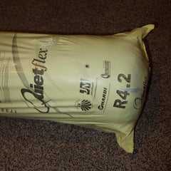 QUIETFLEX Quietflex FLEX-R4-4BAG 440C Rip Stop Insulated Flexible Duct 4 in ID x 25 ft L