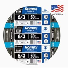 ROMEX ROMEX ROMEX6/3W/GRD1000R NM-B 6/3 Copper w/Ground (1000 ft) Replacement MPN