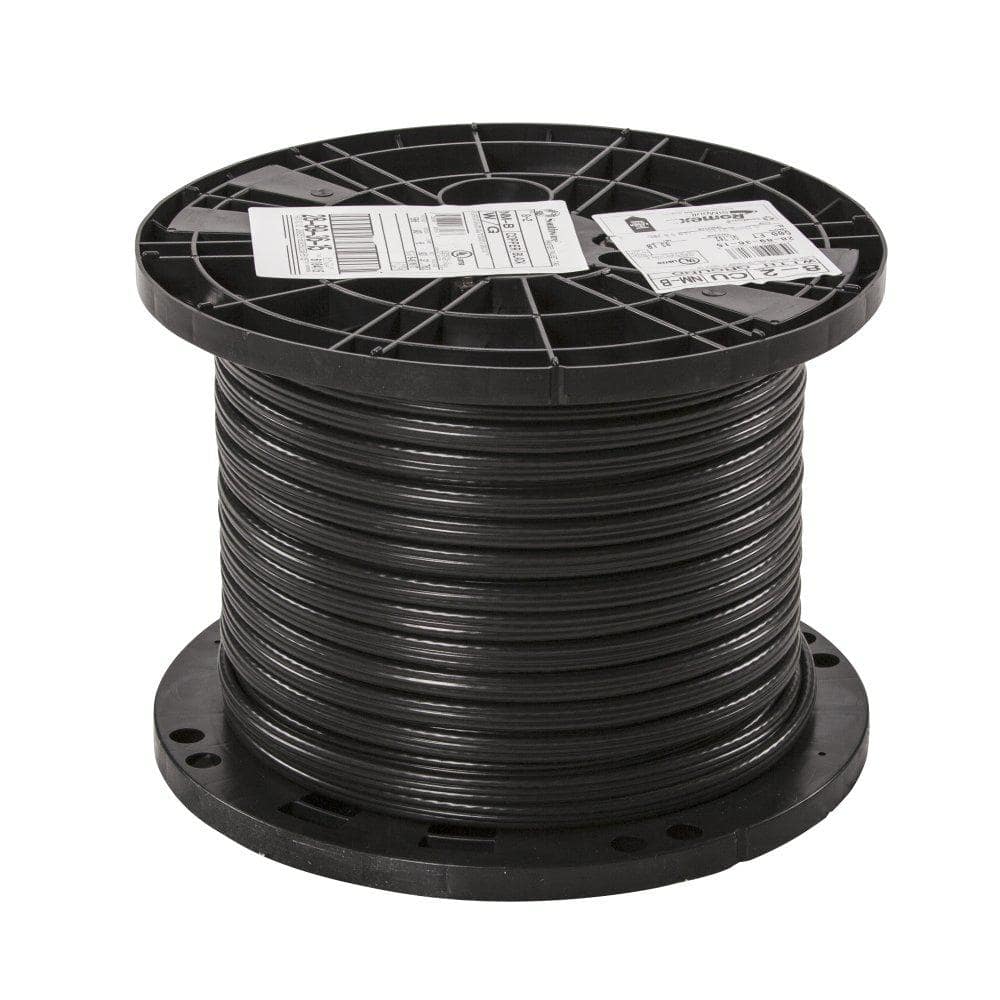 ROMEX ROMEX ROMEX8/2W/GRD500R ROMEX NM-B 8/2 Copper w/Ground Non-Metallic Sheathed Branch Circuit Cable (500ft Reel) ROMEX8/2W/GRD500R